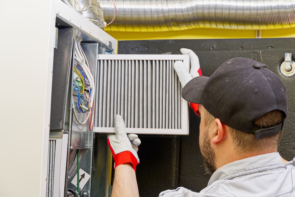 HVAC Dirty Air Filter